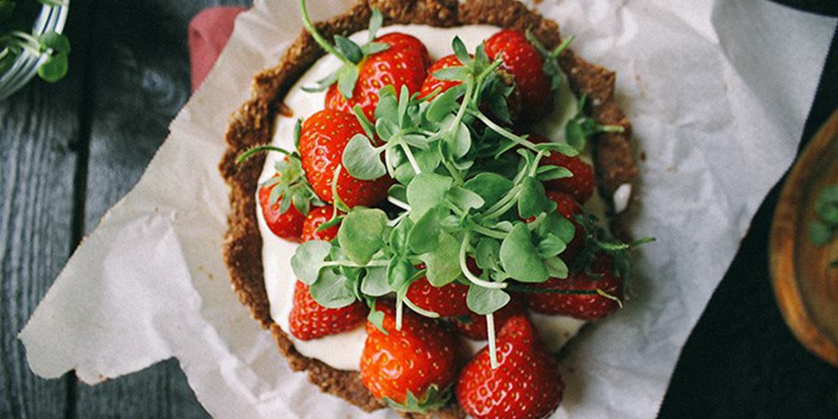 Strawberry Chocolate Tart