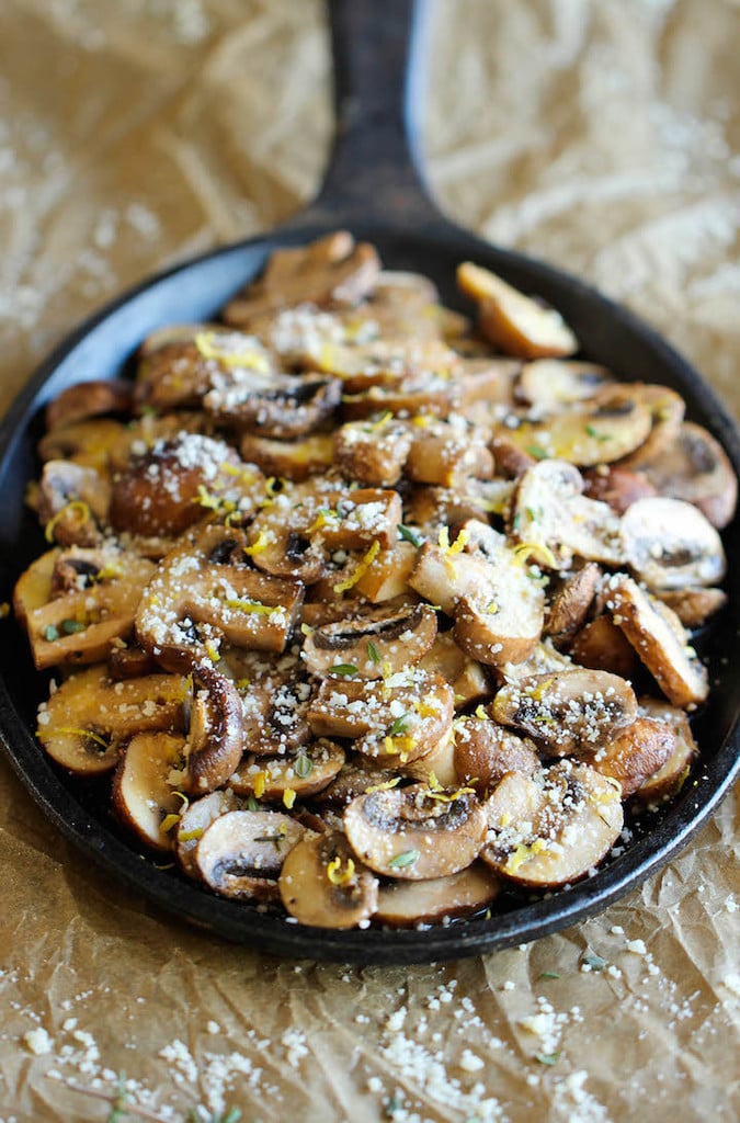 Baked Parmesan Mushrooms