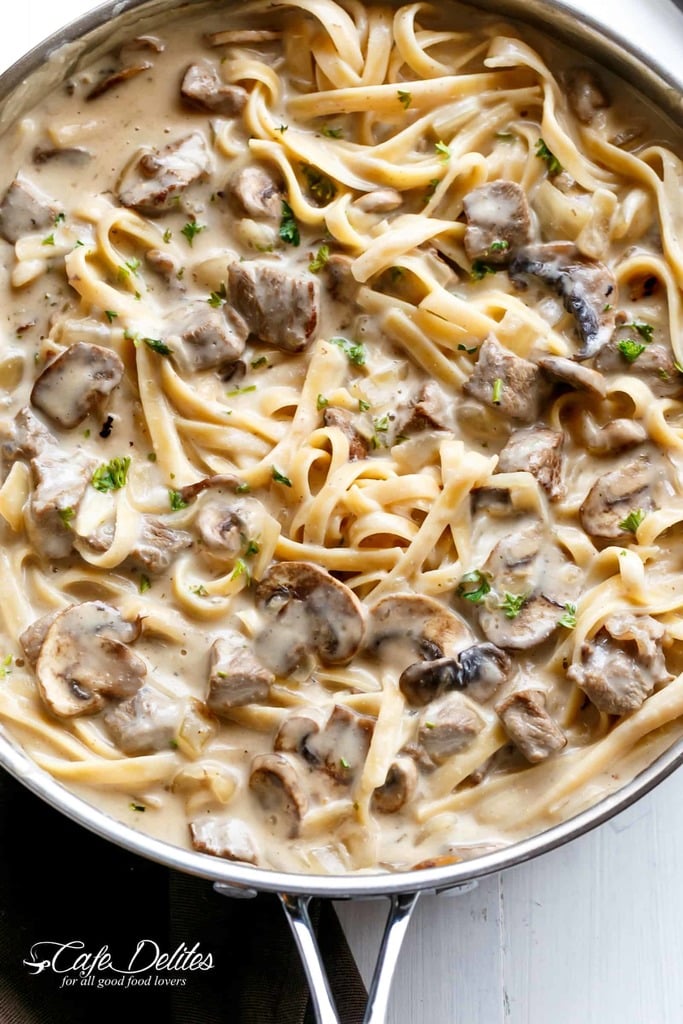 Creamy Beef and Mushroom Stroganoff