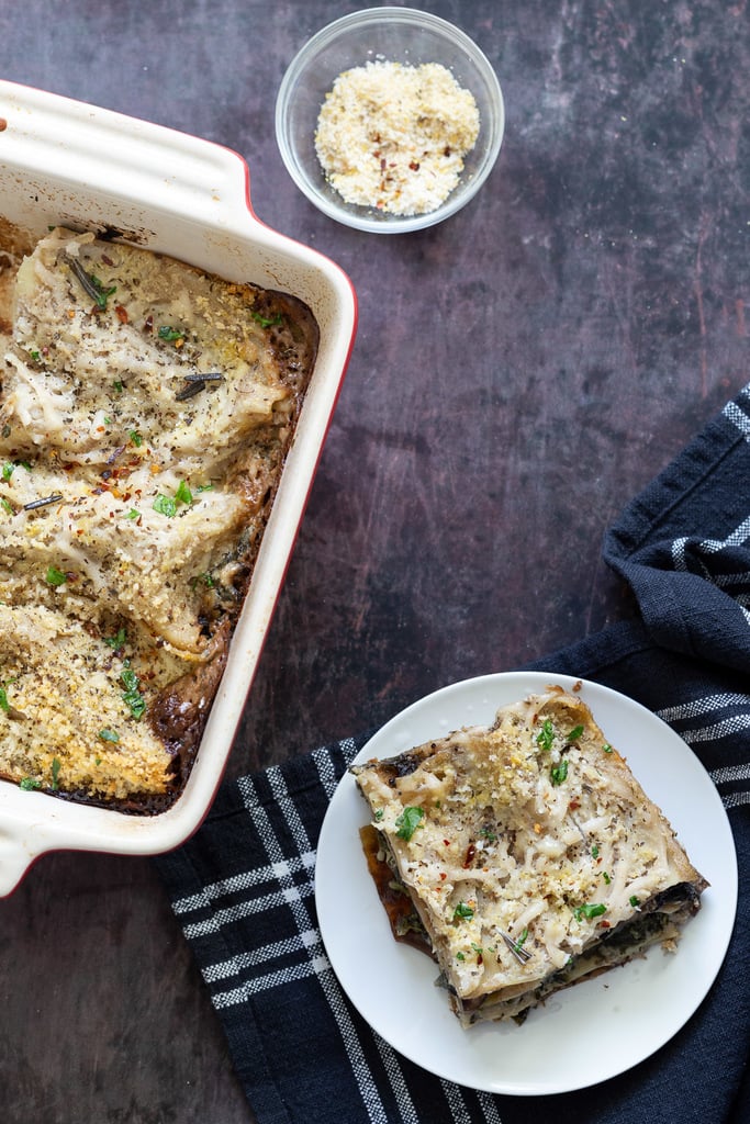 Creamy Vegan Mushroom Lasagna 