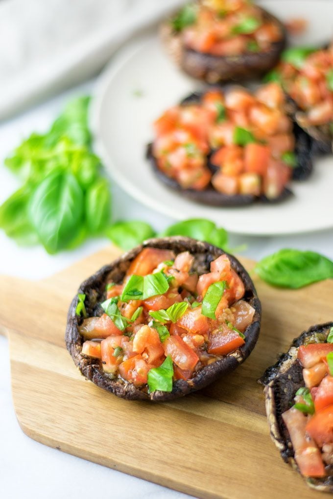 Portobello Mushroom Bruschetta