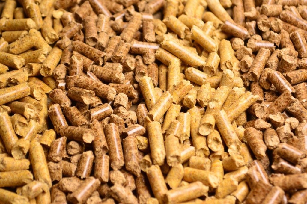 hardwood pellets